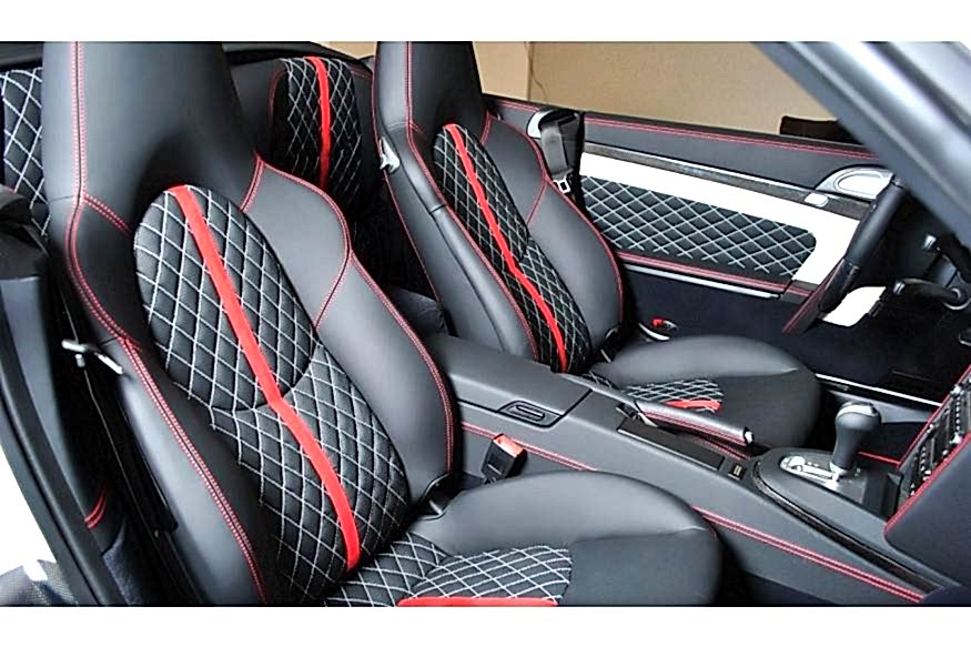 Перетяжка салона автомобиля в детейлинг центре SA CarLounge в Москве