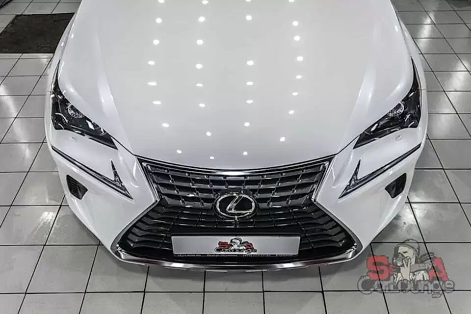 Оклейка антигравийной пленкой SunTek PPF новый Lexus NX