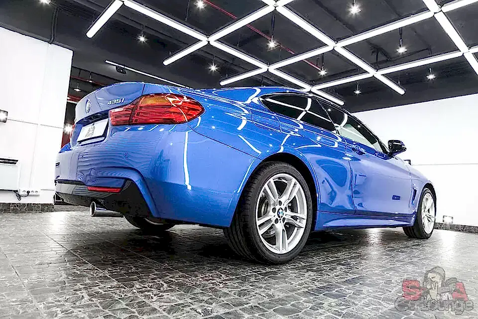 BMW 435 Восстановительная полировка кузова с последующей защитой SunTek PPF и керамикой