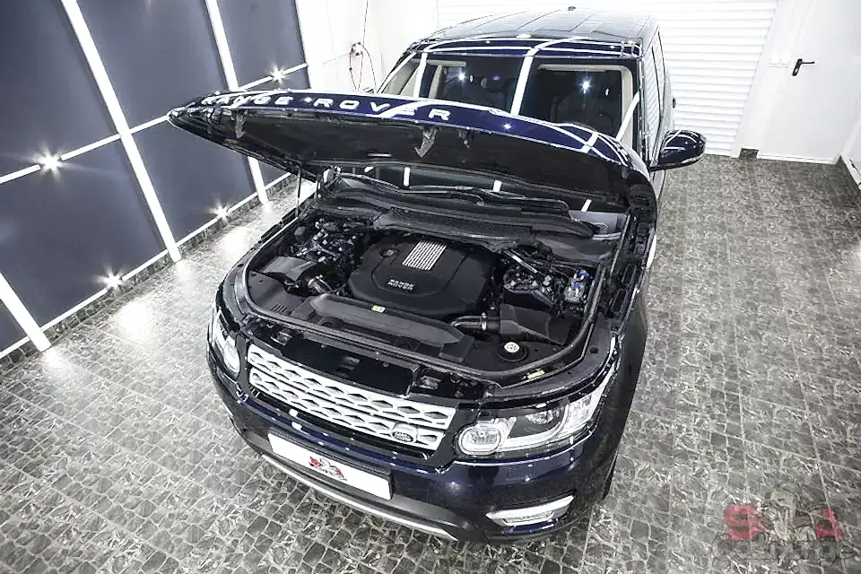 Полная оклейка Range Rover Sport в полиуретановую пленку SunTek PPF - Костанай